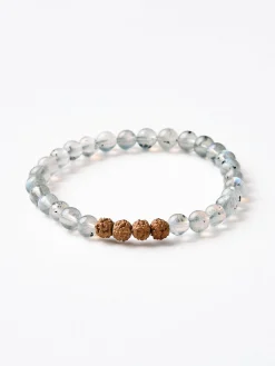 Mala Bead Bracelet - Labradorite