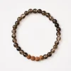 Mala Bead Bracelet - Smoky Quartz
