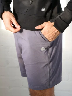 Men's Drawstring Shorts - Ash Grey