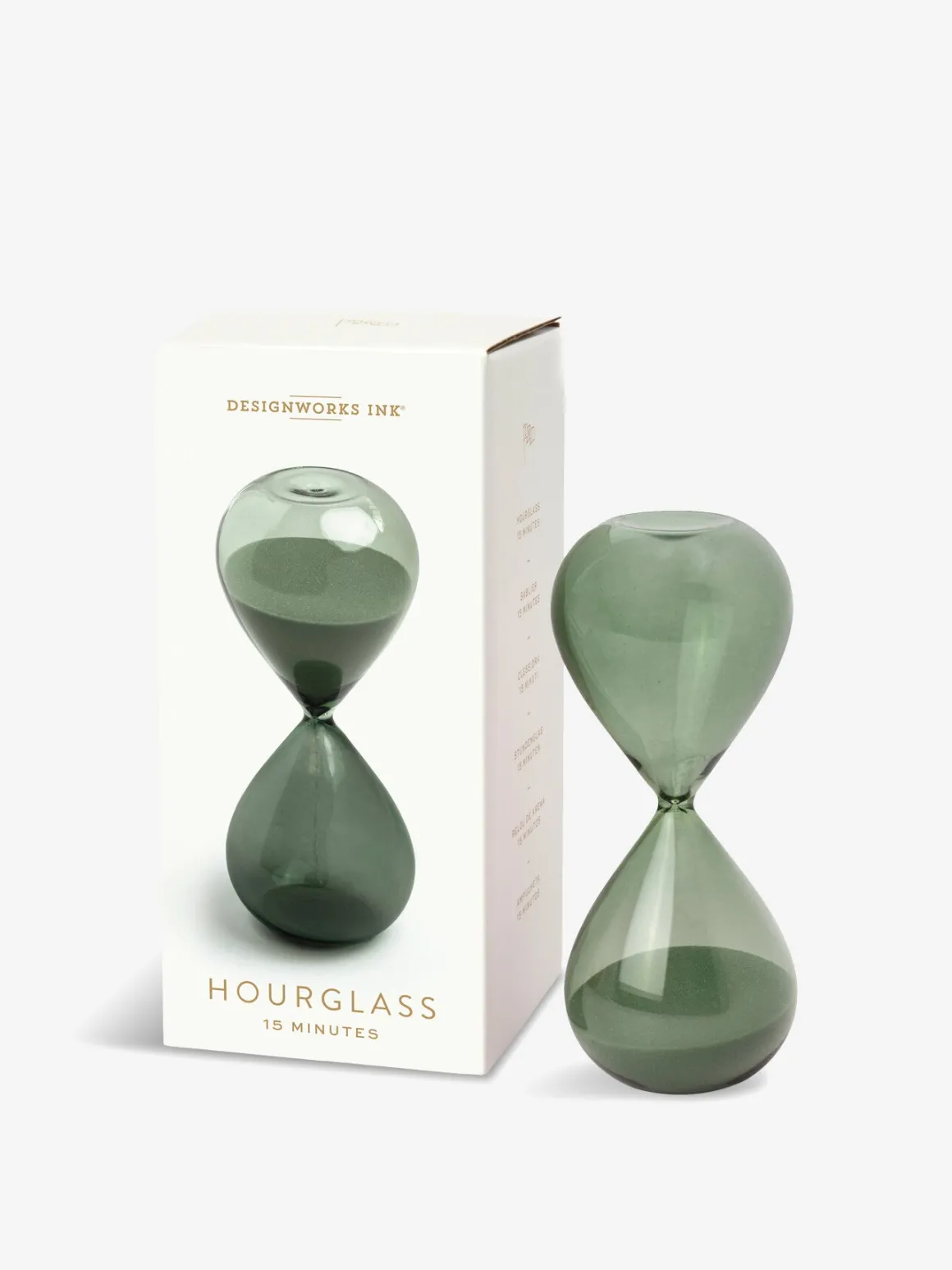 15 Minute Hourglass - Evergreen