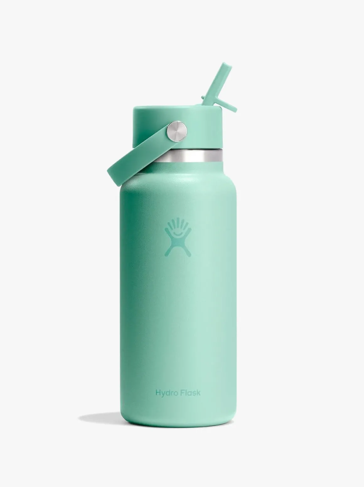 946ml (32oz) Wide Mouth Flex Straw Bottle - Mermaid Green