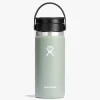 473ml (16oz) Wide Mouth with Flex Sip Lid - Agave