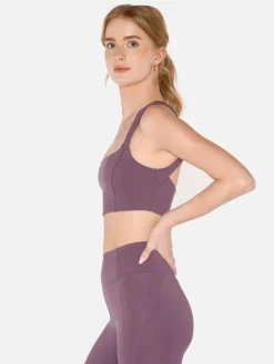 Natalie Seamed Bra - Dahlia