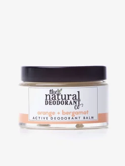 Natural Deodorant Co 55g Active Deodorant Balm - Orange + Bergamot