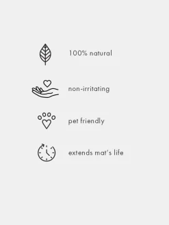 Natural Rubber Mat Restore 8oz - Gingergrass