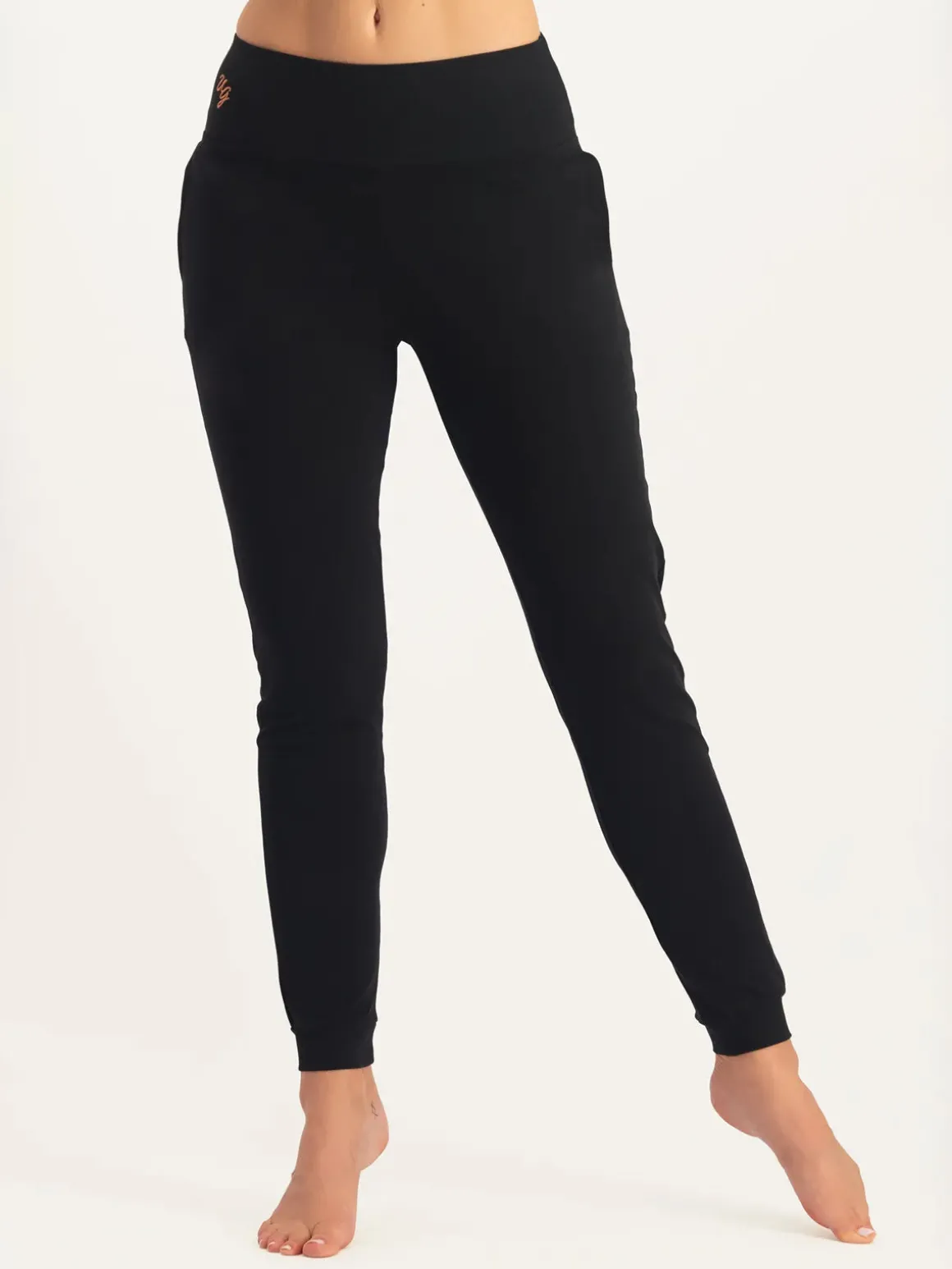 Oba Yoga Pants - Onyx Black