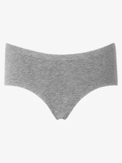 Odette Organic Cotton Briefs - Marl Grey