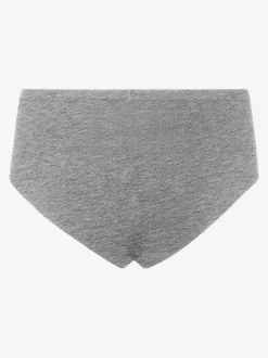 Odette Organic Cotton Briefs - Marl Grey