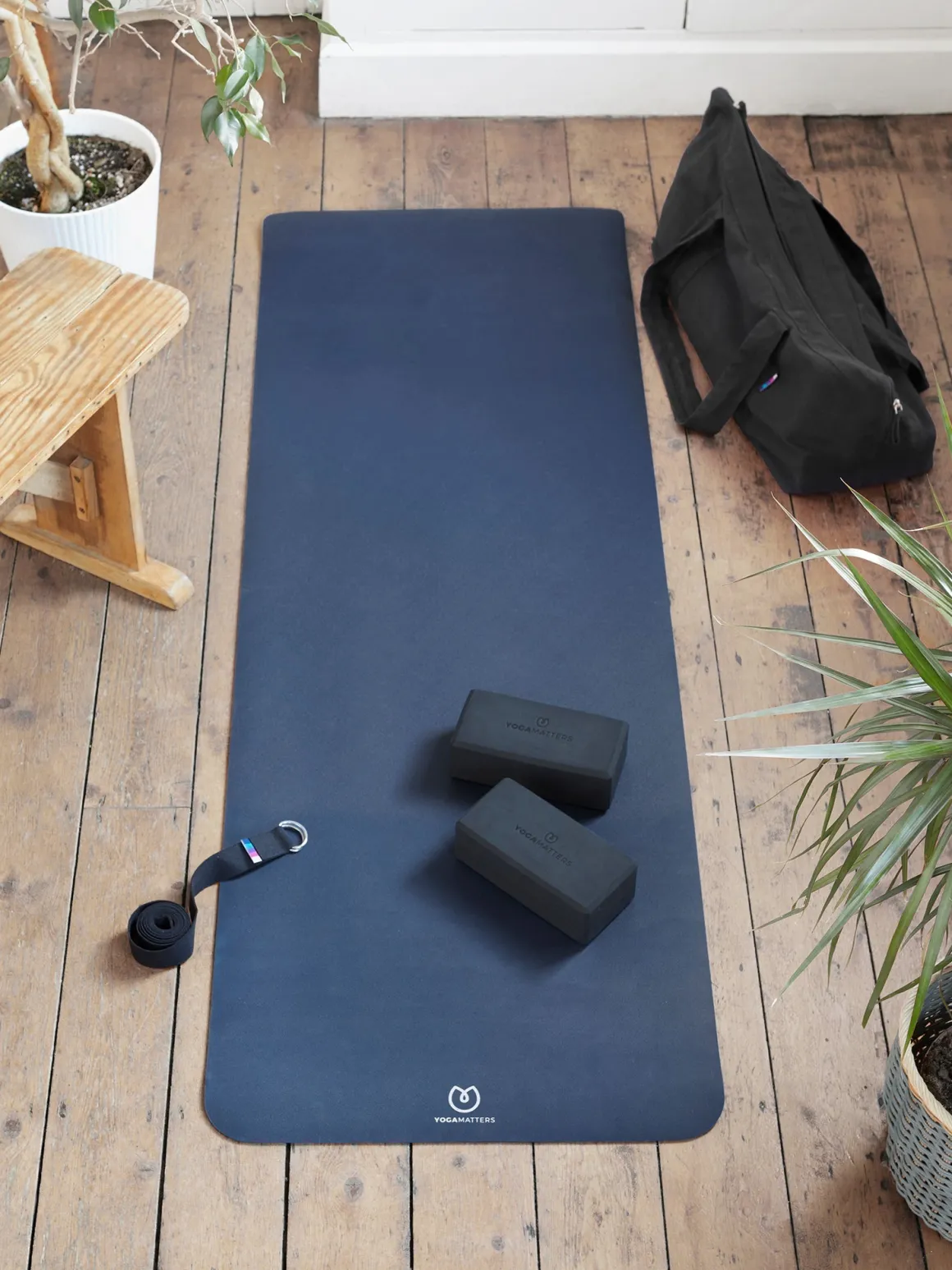 Organic Cotton Carry All Yoga Kit Bag
