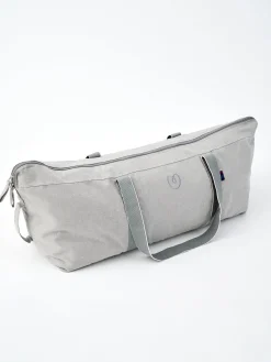 Organic Cotton Chambray Carry All Kit Bag - Grey Ice