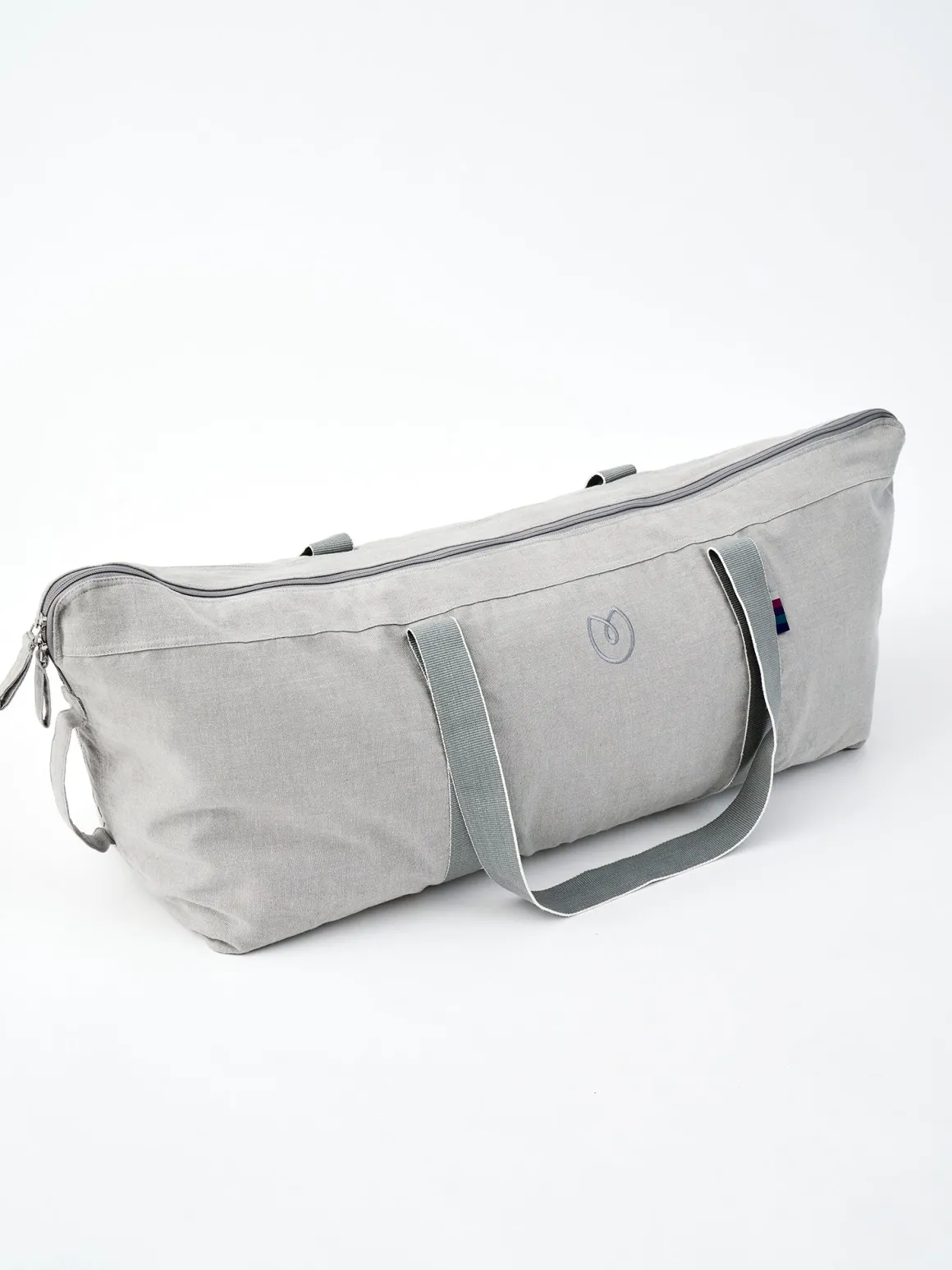 Organic Cotton Chambray Carry All Kit Bag - Grey Ice