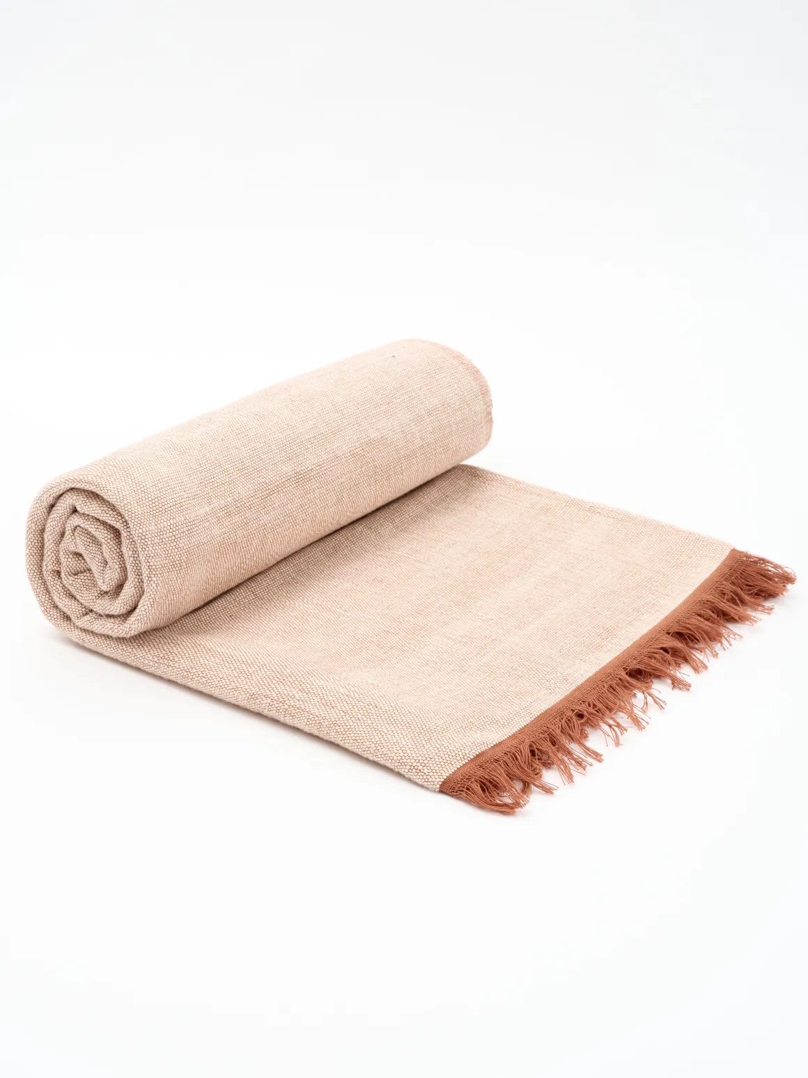 Organic Cotton Chambray Yoga Blanket