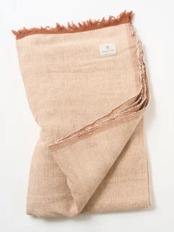 Organic Cotton Chambray Yoga Blanket
