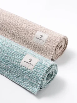 Organic Cotton Chambray Yoga Mat