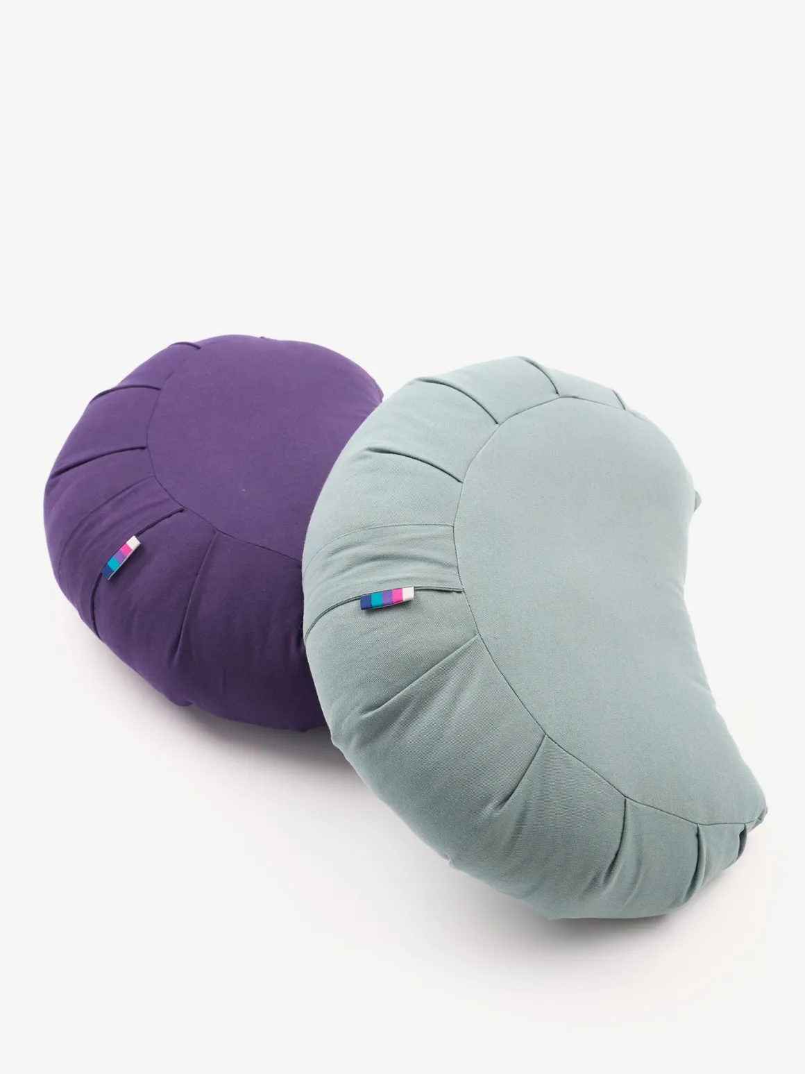 Organic Cotton Crescent Meditation Cushion