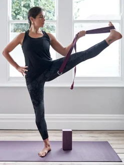 Organic Cotton D-ring Yoga Belt