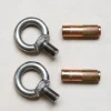 Pair of Stainless Steel Eyebolts & Anchors