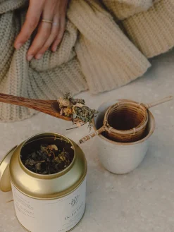 Palm of Feronia X Lady Apothcary Herbal Healing - De La Luna Tea