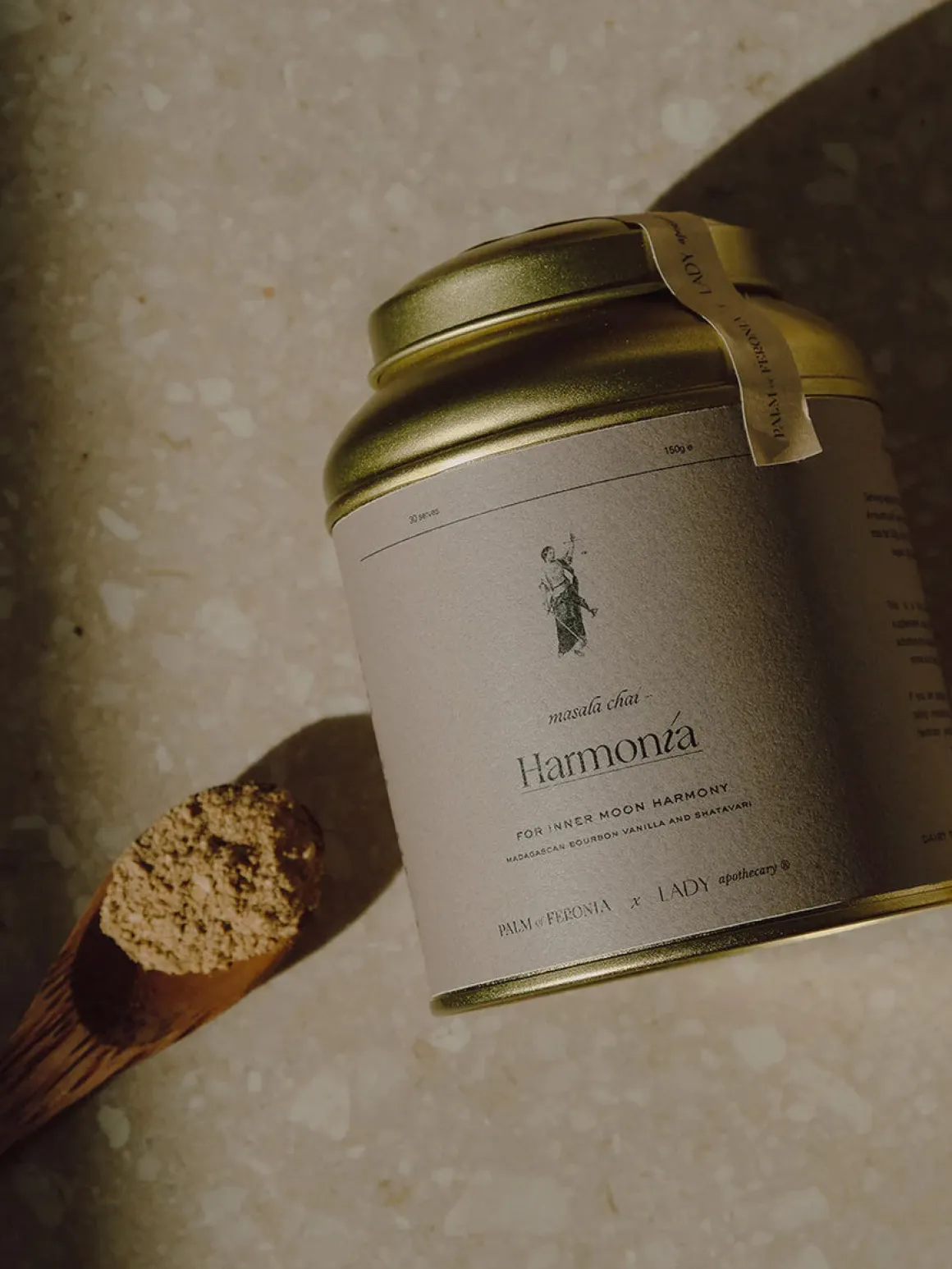 Palm of Feronia X Lady Apothecary Herbal Healing - Harmonia Masala Chai