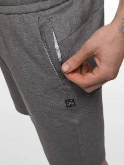prAna Altitude Tracker Short II - Heather Grey