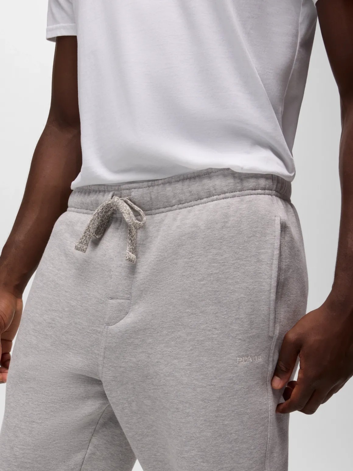 prAna Everyday Fleece Sweatpant - Heather Grey