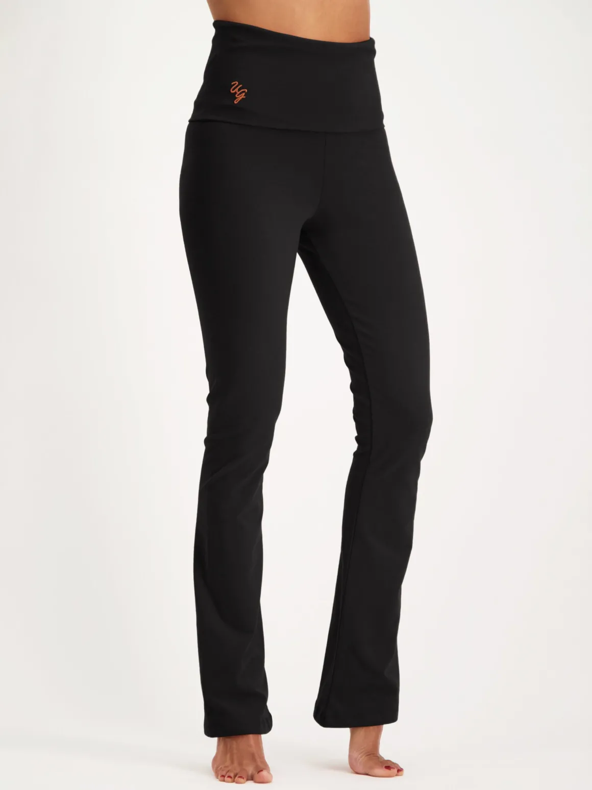 Pranafied Flared Yoga Pants - Onyx Black