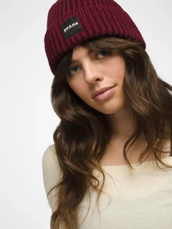 prAna Logo Beanie- Fig