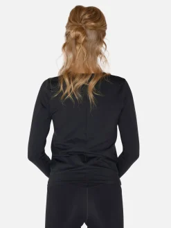 Reset Fitted Long Sleeve Tee - Black