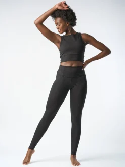 Rhythm Yoga Leggings - Black