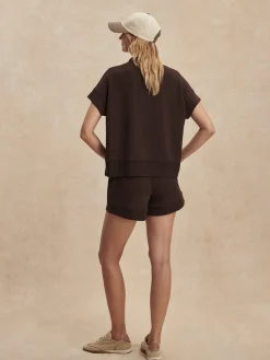 Ritchie Short Sleeve Sweat - Coffee Bean