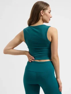 Seris Crop Yoga Tank - Seamoss