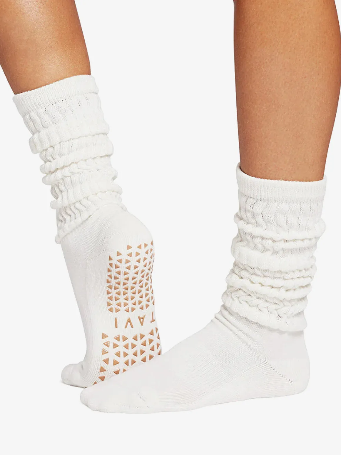 Stacy Grip Socks - Snow