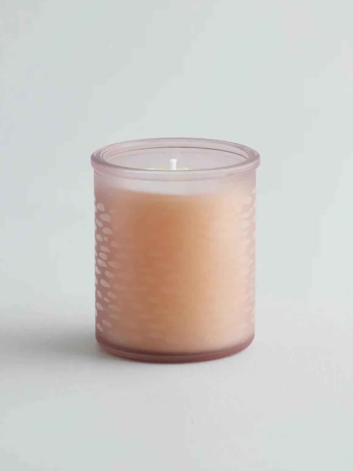 St Eval Beachcombing Glass Candle - Lavender Fields