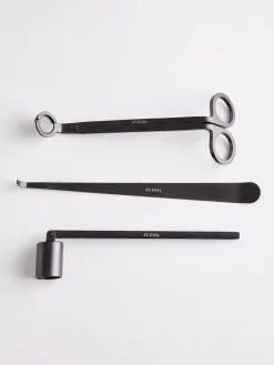 St Eval Candle Accessories Set - Black Matte