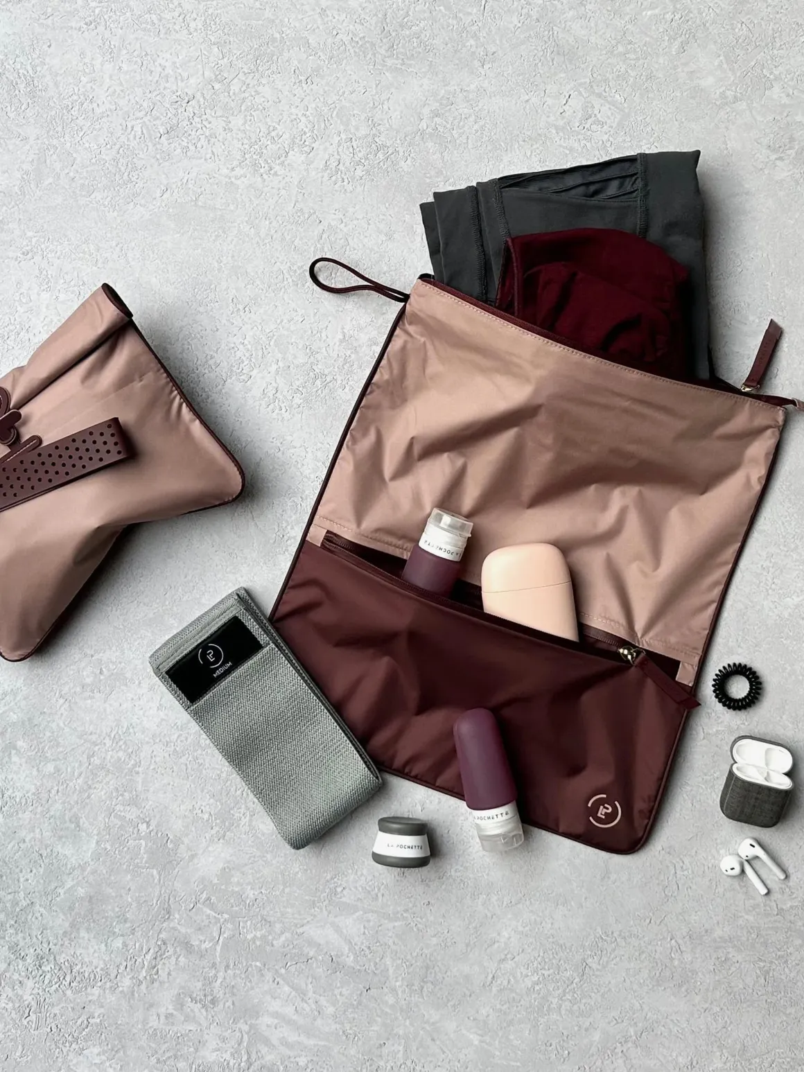 Sweat Bag - Rose/Oxblood