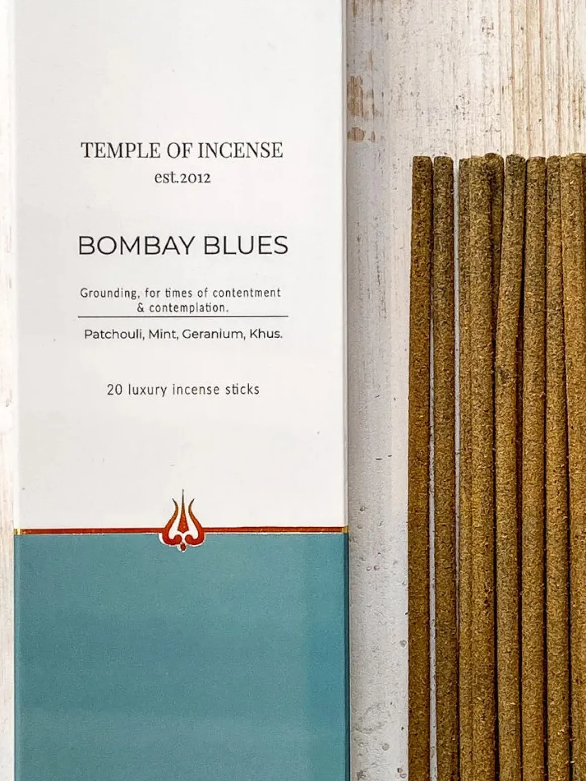 Temple of Incense - Bombay Blues Incense Sticks