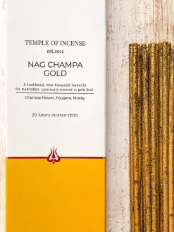 Temple of Incense - Nag Champa Gold Incense Sticks