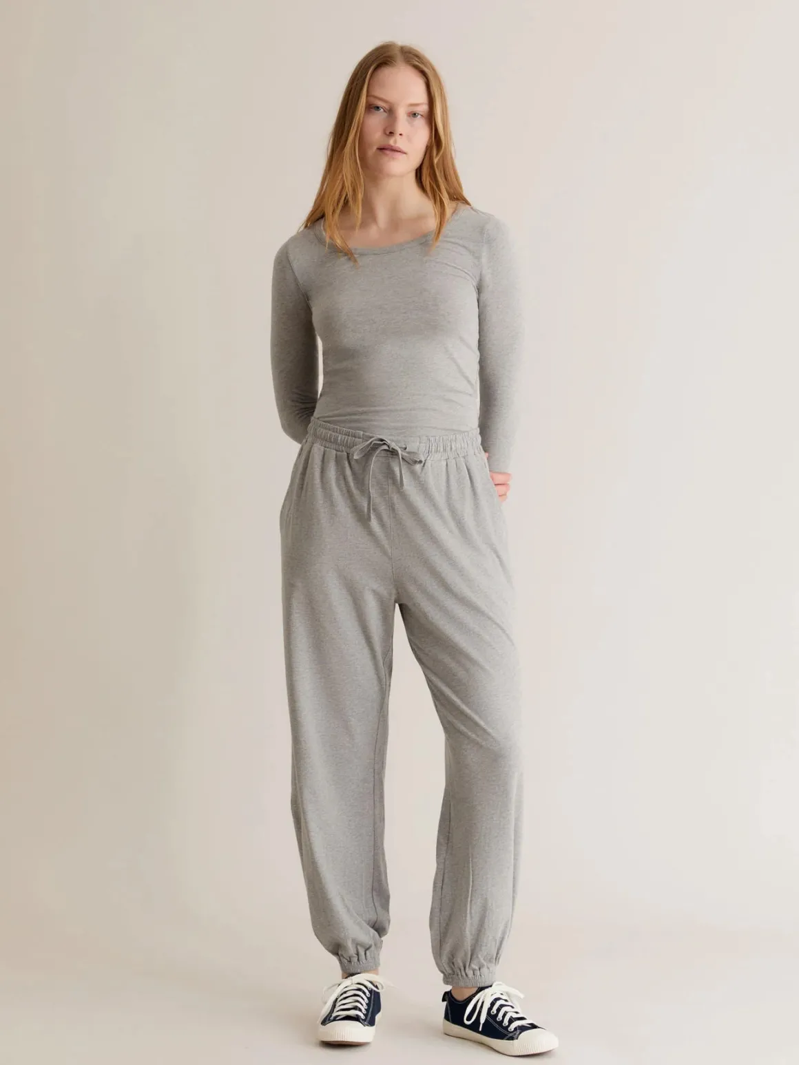 Teresa Jogger - Marl Grey