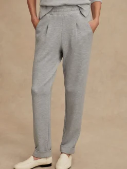 The Rolled Cuff Pant 25 - Mid Blue Marl