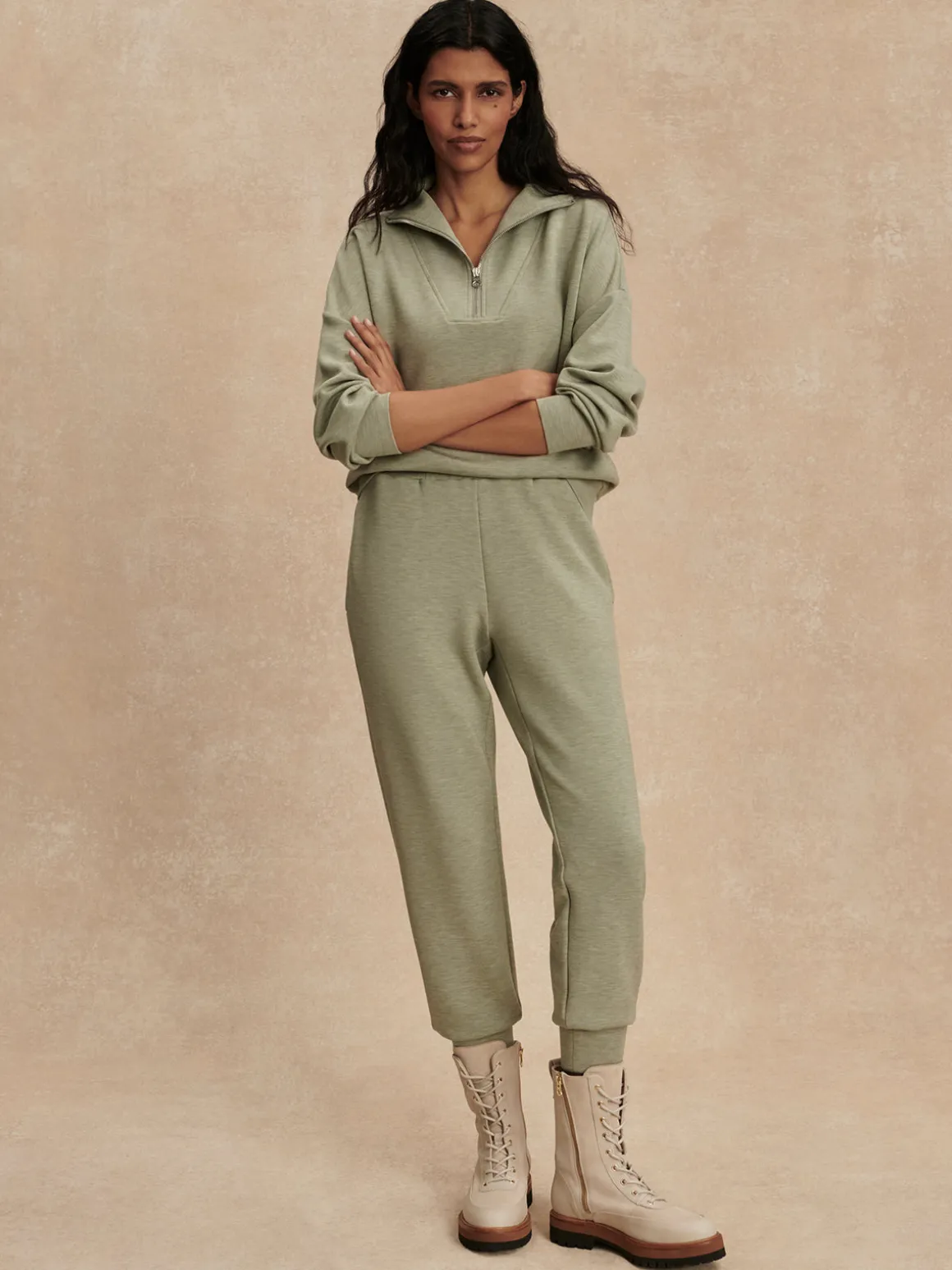 The Slim Cuff Pant 27.5 - Shadow Marl