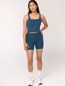 Tommy Square Neck Tank - Ink