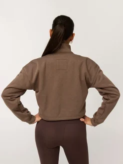Vega Half Zip Sweatshirt - Mink