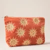 Velvet Everyday Pouch - Rust Sun Goddess