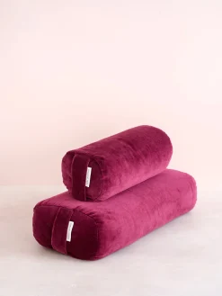 Velvet Small Rectangular Buckwheat Bolster