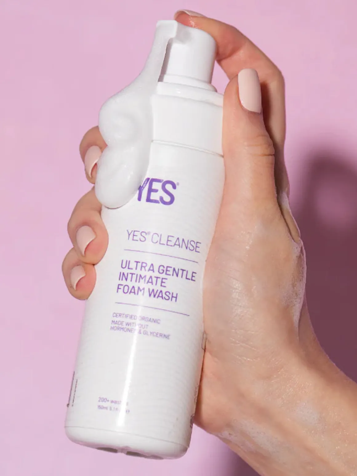 YES Cleanse Intimate Wash 150ml - Unfragranced
