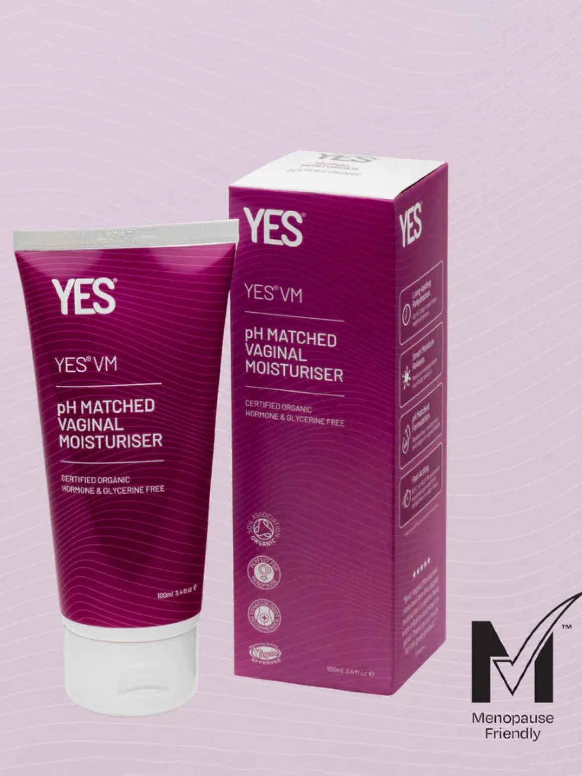 YES VM Natural Vaginal Moisturiser - 100ml