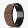 Yoga Wheel - Mandala Black