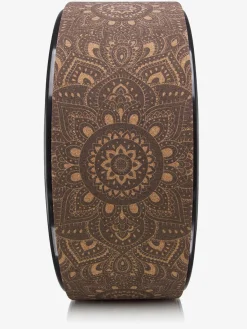 Yoga Wheel - Mandala Black