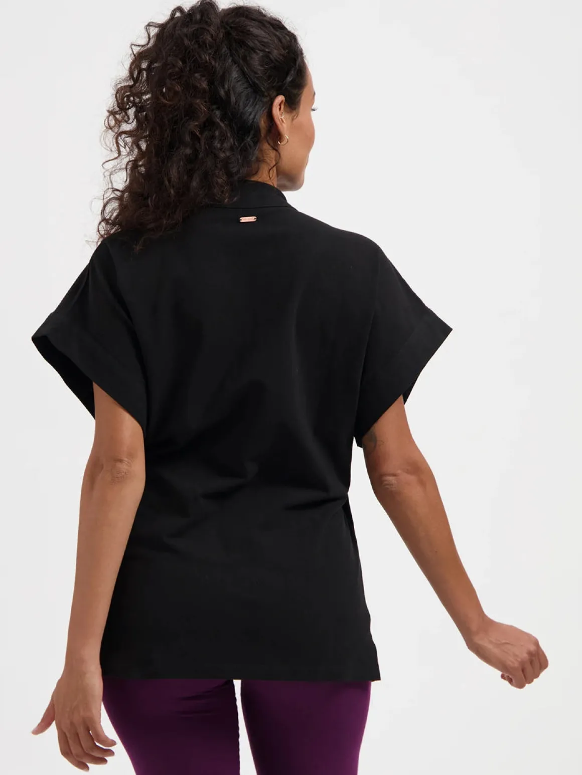 Yumea Kimono Top - Onyx Black