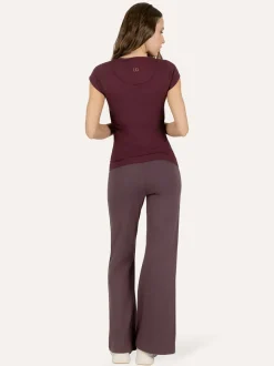 Zefira Yoga Tee - Fig